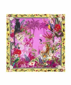 Camilla EBoutique (US) LARGE SQUARE SCARF JUNGLE LANGUAGE