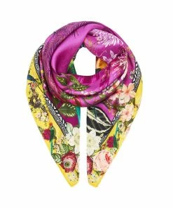 Camilla EBoutique (US) LARGE SQUARE SCARF JUNGLE LANGUAGE