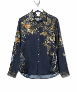 Camilla EBoutique (US) COLLARED LONG SLEEVE SHIRT TELL ME A TALE