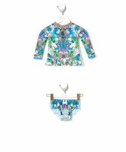 Camilla EBoutique (US) BABIES RASHIE SET MOON GARDEN