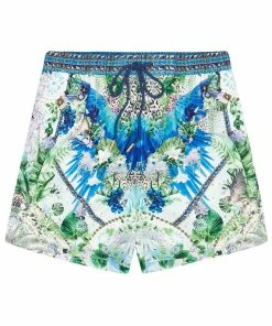 Camilla EBoutique (US) Up To 30% Off ELASTIC WAIST BOARDSHORT MOON GARDEN