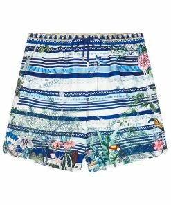 Camilla EBoutique (US) Up To 40% Off ELASTIC WAIST BOARDSHORT SOLIS HEART