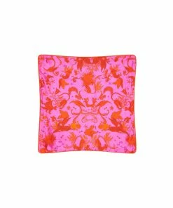 Camilla EBoutique (US) SMALL SQUARE CUSHION TROPIC OF NEON