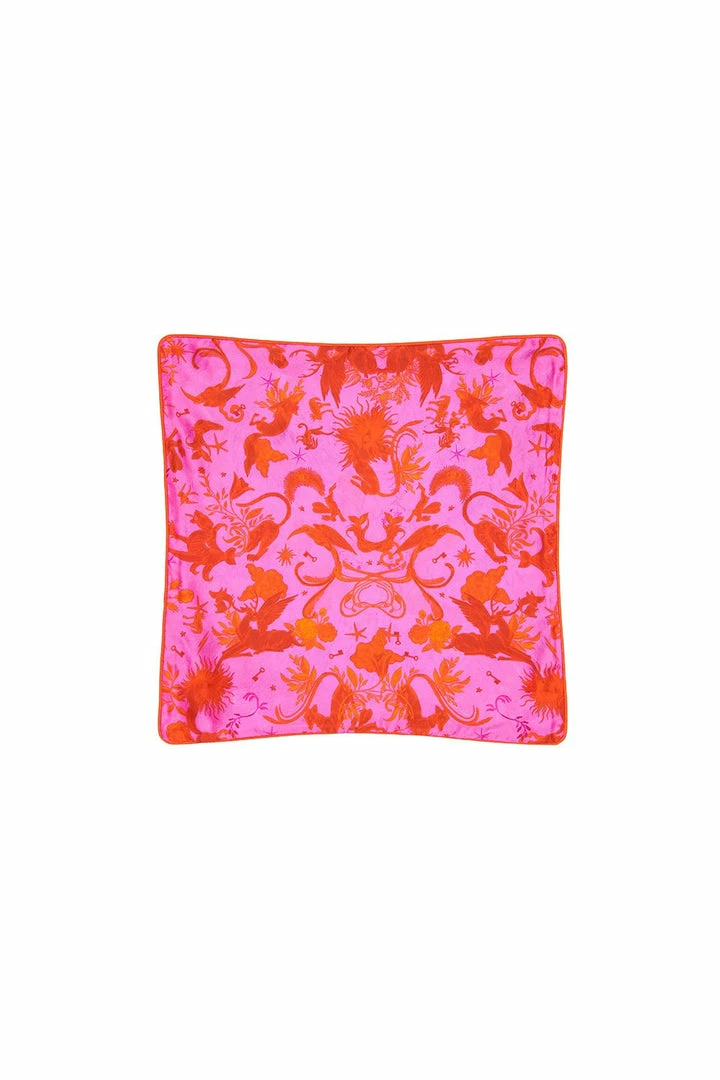 Camilla EBoutique (US) SMALL SQUARE CUSHION TROPIC OF NEON
