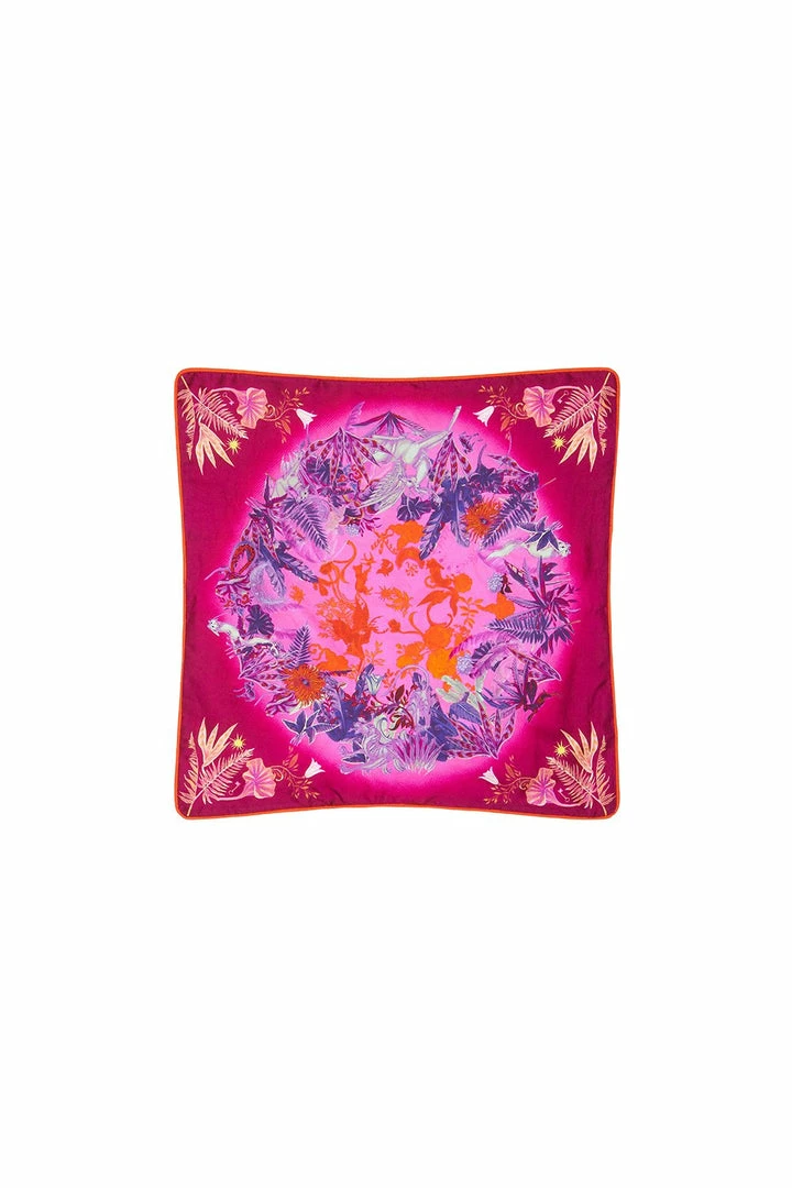 Camilla EBoutique (US) SMALL SQUARE CUSHION TROPIC OF NEON
