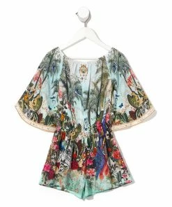 Camilla EBoutique (US) KIDS 3/4 FLARE SLEEVE PLAYSUIT GULLY OF JUPITER Up To 30% Off
