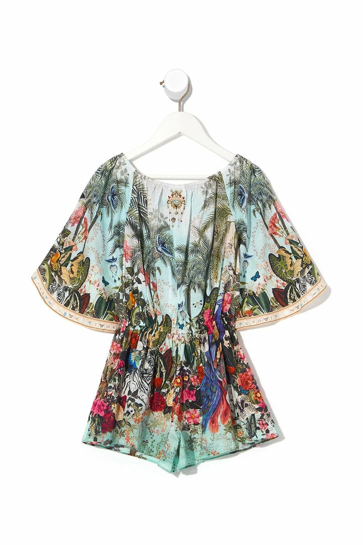 Camilla EBoutique (US) KIDS 3/4 FLARE SLEEVE PLAYSUIT GULLY OF JUPITER Up To 30% Off