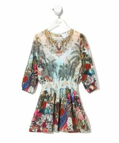 Camilla EBoutique (US) INFANTS RELAXED SHIRRED WAIST DRESS GULLY OF JUPITER Up To 30% Off