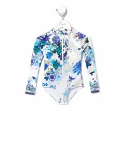 Camilla EBoutique (US) KIDS PADDLESUIT WHITE SIDE OF THE MOON