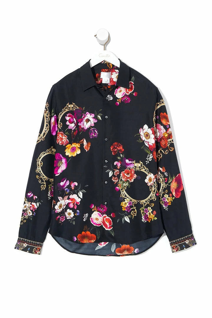 Camilla EBoutique (US) Up To 30% Off COLLARED LONG SLEEVE SHIRT MIRROR MIRROR