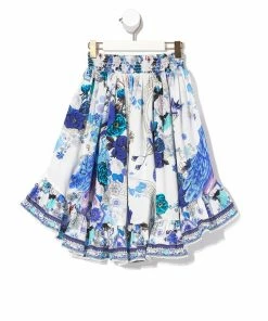 Camilla EBoutique (US) Up To 40% Off INFANTS HIGH LOW HEM SKIRT WHITE SIDE OF THE MOON