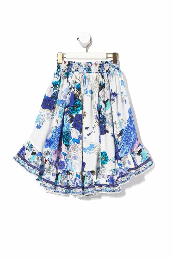 Camilla EBoutique (US) Up To 40% Off INFANTS HIGH LOW HEM SKIRT WHITE SIDE OF THE MOON