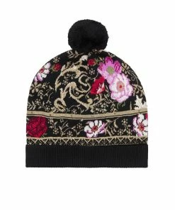 Camilla EBoutique (US) KNIT BEANIE WITH POM POM MIRROR MIRROR Up To 30% Off