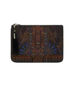 Camilla EBoutique (US) Up To 40% Off SMALL CANVAS CLUTCH GATEWAY TO GIZA