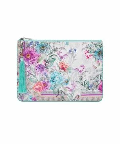 Camilla EBoutique (US) Up To 30% Off SMALL CANVAS CLUTCH FOREVER FAR