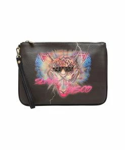 Camilla EBoutique (US) Up To 50% Off VEGAN LEATHER ZIP TOP CLUTCH SLAVE TO THE RHYTHM