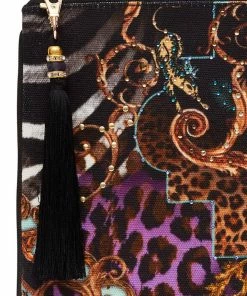 Camilla EBoutique (US) SMALL CANVAS CLUTCH SHES GOT GRACE Up To 30% Off