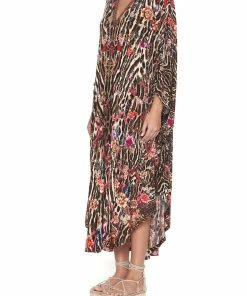 Camilla EBoutique (US) JERSEY LONG KAFTAN WITH ROUNDED HEM LIV A LITTLE Up To 30% Off
