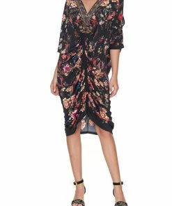 Camilla EBoutique (US) Up To 40% Off SHORT DRAPED JERSEY DRESS A GIRL LIKE YOU