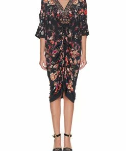 Camilla EBoutique (US) Up To 40% Off SHORT DRAPED JERSEY DRESS A GIRL LIKE YOU