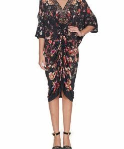 Camilla EBoutique (US) Up To 40% Off SHORT DRAPED JERSEY DRESS A GIRL LIKE YOU