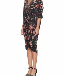Camilla EBoutique (US) Up To 40% Off SHORT DRAPED JERSEY DRESS A GIRL LIKE YOU