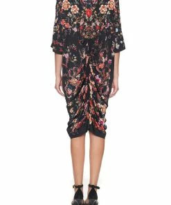 Camilla EBoutique (US) Up To 40% Off SHORT DRAPED JERSEY DRESS A GIRL LIKE YOU