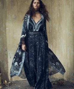 Camilla EBoutique (US) Up To 50% Off WIDE LEG PANT WITH GATHERED POCKETS MOON SET