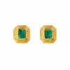 Camilla EBoutique (US) PENNY MALACHITE EARRINGS MULTI