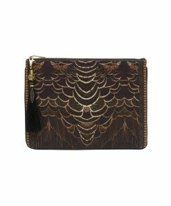 Camilla EBoutique (US) SMALL CANVAS CLUTCH UNDER A FULL MOON Up To 50% Off