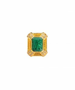 Camilla EBoutique (US) MALACHITE JENNIFER RING