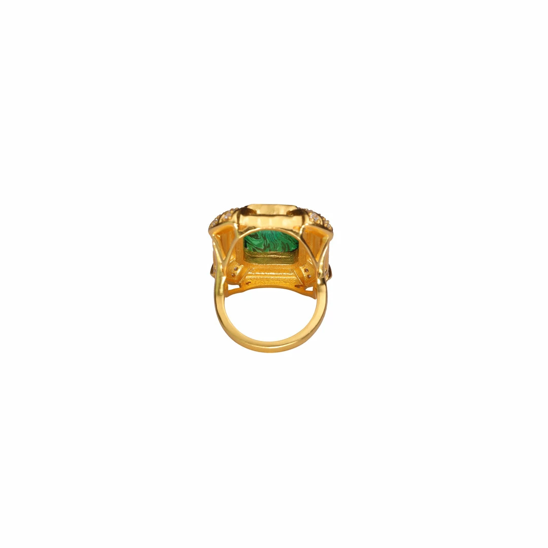 Camilla EBoutique (US) MALACHITE JENNIFER RING
