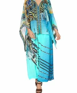 Camilla EBoutique (US) SHEER LAYERED TOP MARINE QUEEN