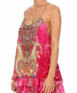 Camilla EBoutique (US) Sale Clothing T BACK SHOESTRING TOP RAINBOW RHYTHM