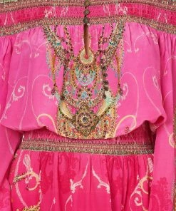 Camilla EBoutique (US) OFF SHOULDER SHORT DRESS RAINBOW RHYTHM Up To 30% Off