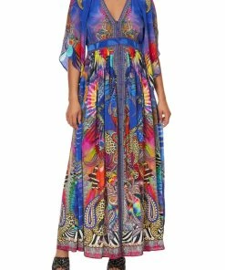 Camilla EBoutique (US) Sale Clothing LONG DRESS WITH SMOCKED WAIST PSYCHEDELICA