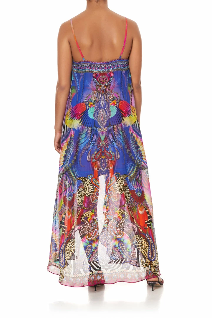 Camilla EBoutique (US) Sale Clothing MINI DRESS WITH LONG OVERLAY PSYCHEDELICA