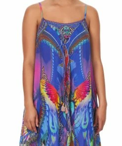 Camilla EBoutique (US) Sale Clothing MINI DRESS WITH LONG OVERLAY PSYCHEDELICA