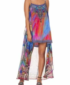 Camilla EBoutique (US) Sale Clothing MINI DRESS WITH LONG OVERLAY PSYCHEDELICA