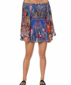 Camilla EBoutique (US) NECK TIE GATHERED BLOUSE PSYCHEDELICA