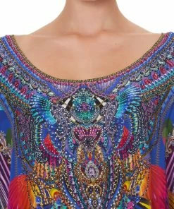 Camilla EBoutique (US) ROUND NECK KAFTAN PSYCHEDELICA