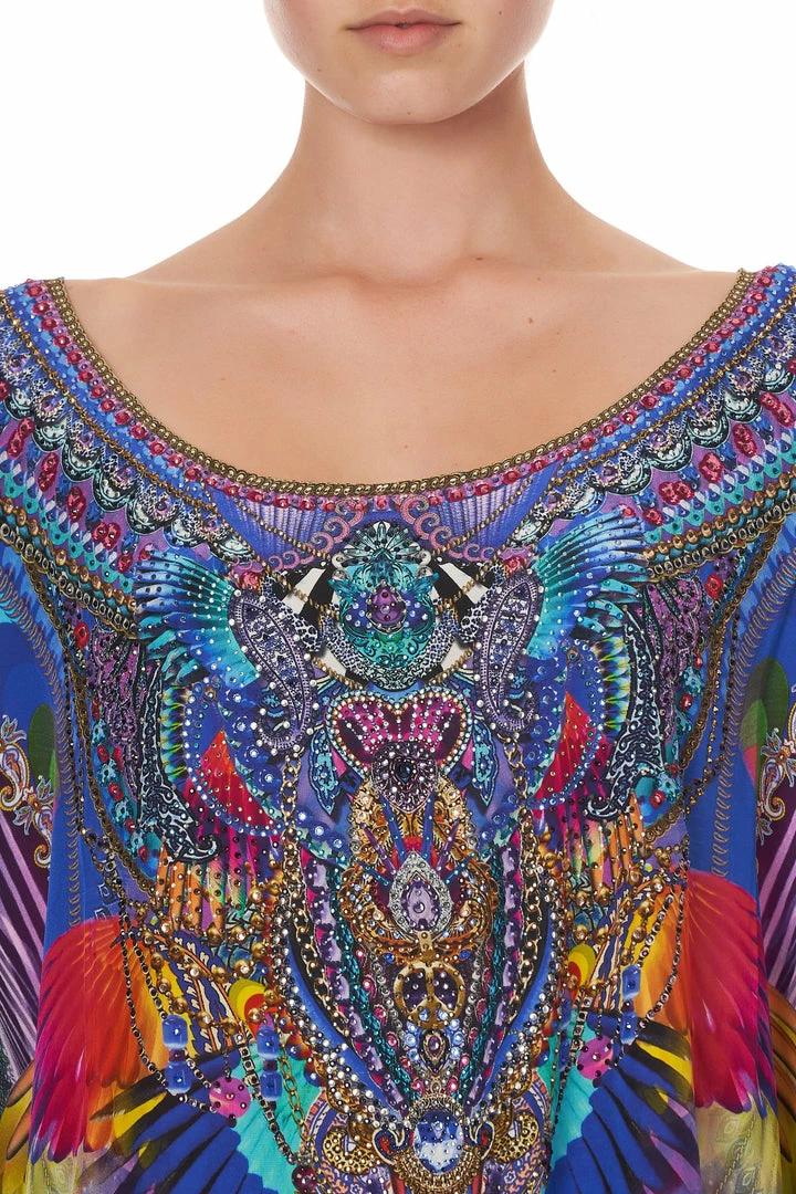 Camilla EBoutique (US) ROUND NECK KAFTAN PSYCHEDELICA