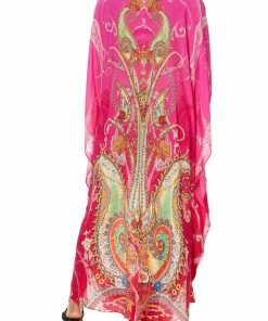 Camilla EBoutique (US) KAFTAN WITH HIGH COLLAR STAND RAINBOW RHYTHM Up To 30% Off