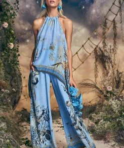 Camilla EBoutique (US) DRAWSTRING NECK TANK FAIRY FOUNTAIN Up To 30% Off