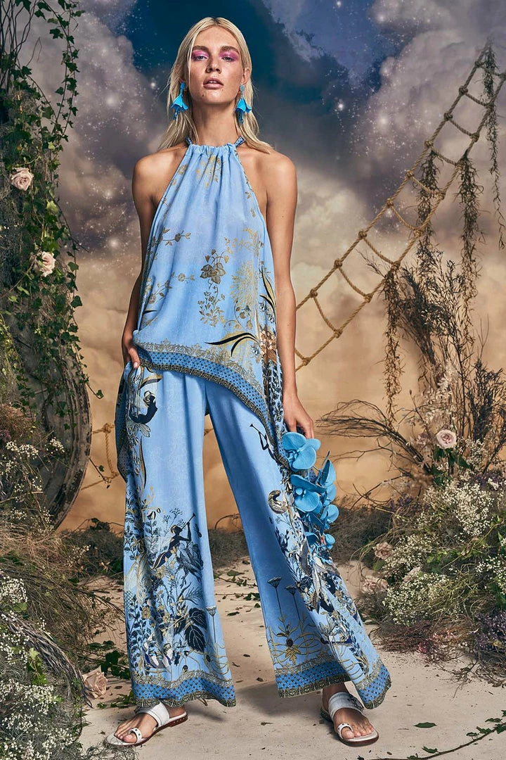 Camilla EBoutique (US) DRAWSTRING NECK TANK FAIRY FOUNTAIN Up To 30% Off