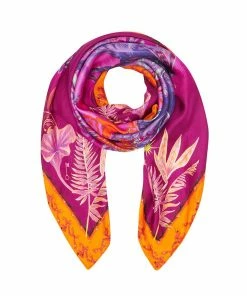 Camilla EBoutique (US) Up To 30% Off LARGE SQUARE SCARF TROPIC OF NEON