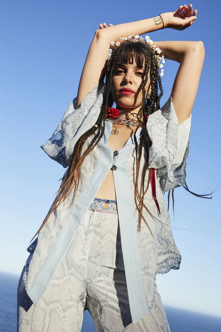 Camilla EBoutique (US) Up To 40% Off KIMONO WITH SHOULDER INSERTS BUSH DIAMOND