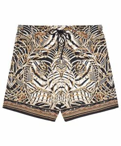 Camilla EBoutique (US) Up To 30% Off ELASTIC WAIST BOARDSHORT NIGHT WAITING FOR DAY