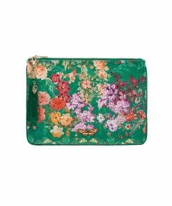 Camilla EBoutique (US) SMALL CANVAS CLUTCH DIARIES FROM A VILLA Up To 30% Off