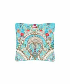 Camilla EBoutique (US) SMALL SQUARE CUSHION A SONNET FOR SATINE